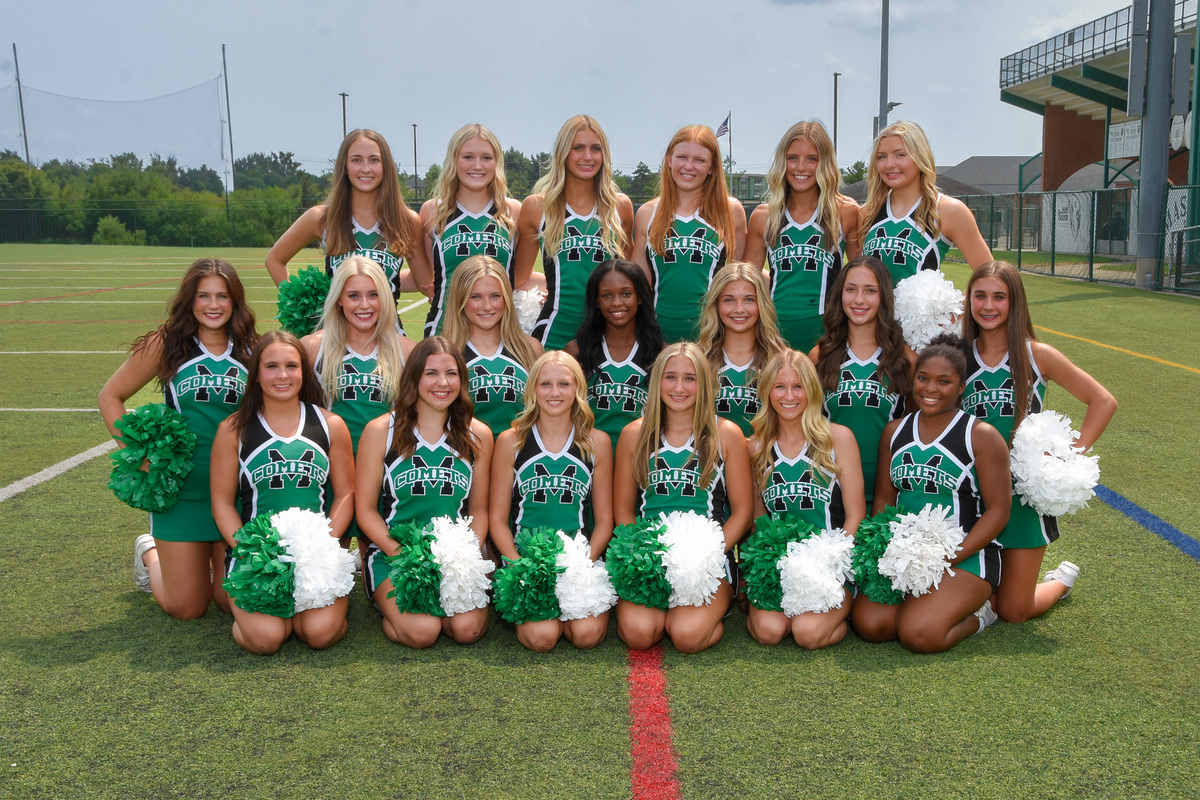 Varsity cheer team